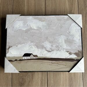 Serene Landscape Canvas Art in Neutral Tones